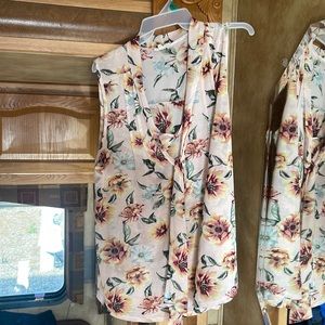 Womens see thru blouse